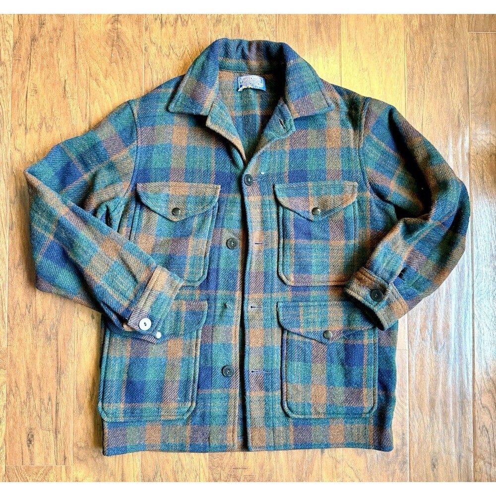Pendleton Cruiser Jacket | Size S | Made in USA | Mackinaw Wool Hunting Coat